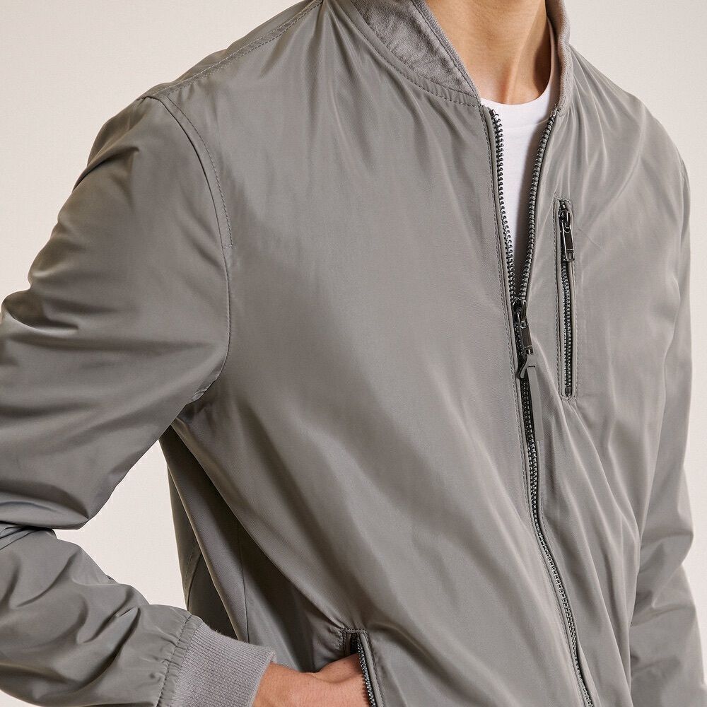 Kenneth Cole Zipped jacket in solid color Size Small - Picture 7 of 7